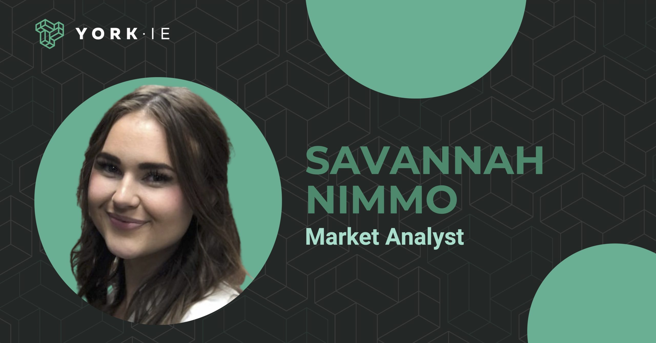 York IE Hires New Market Analyst: Savannah Nimmo