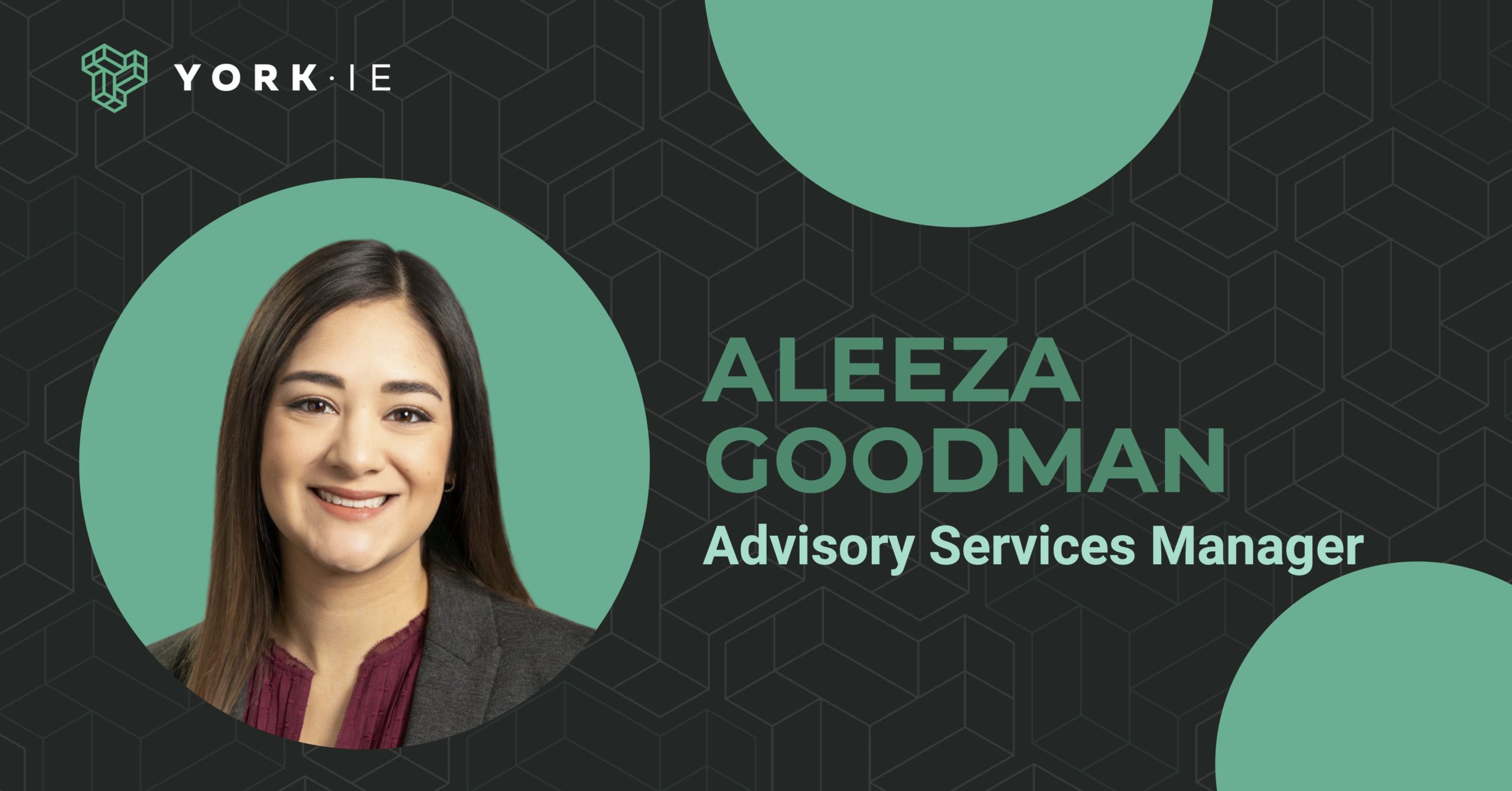 York IE Hires New Advisory Services Manager: Aleeza Goodman