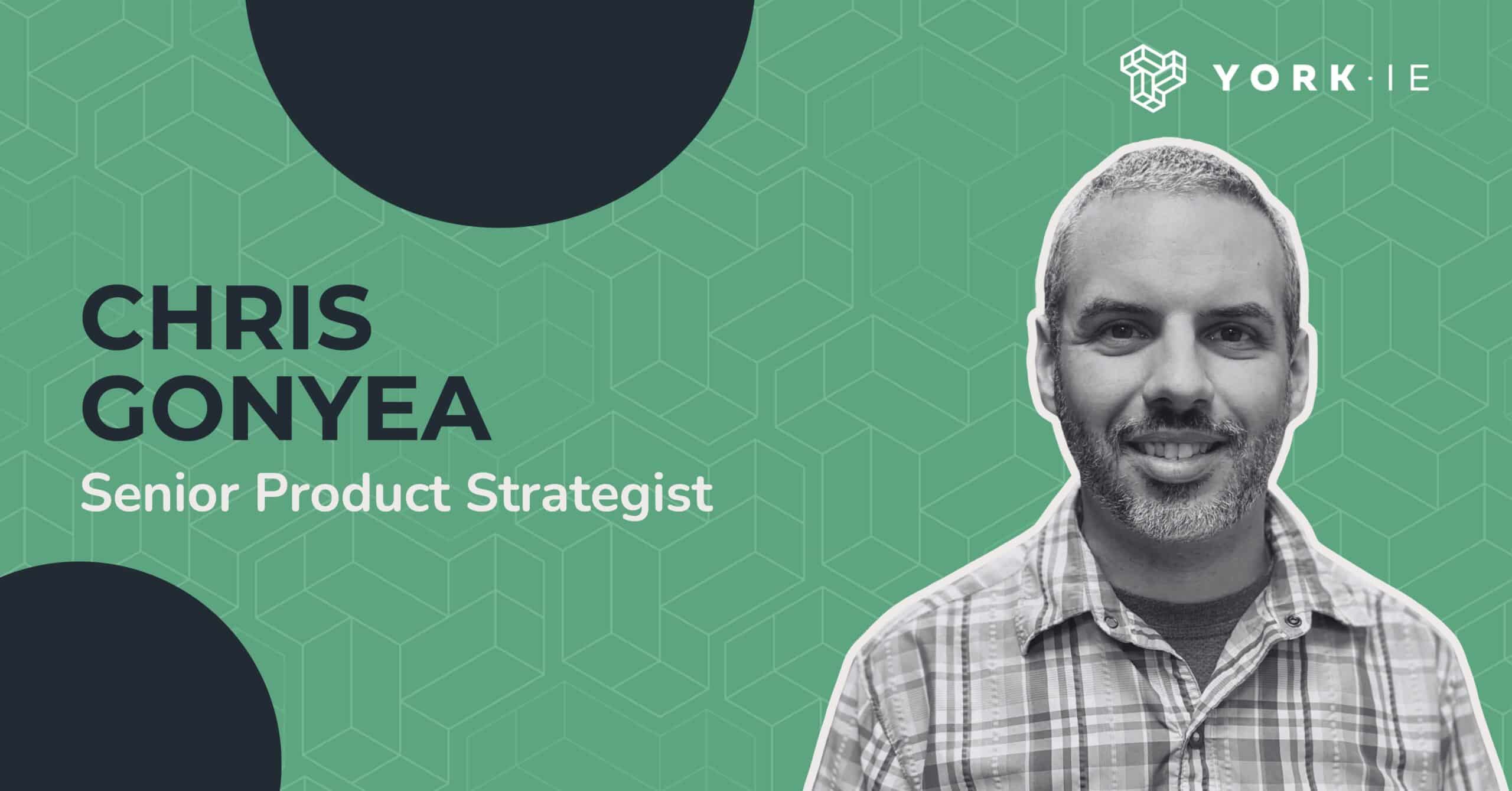 York IE Hires New Senior Product Strategist: Chris Gonyea