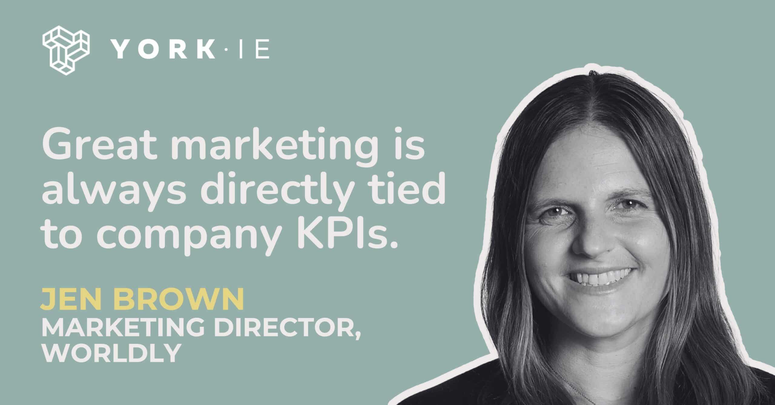 Marketer Highlight: Jen Brown – York IE